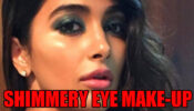 Pooja Hedge And Her Shimmery Eye Makeup