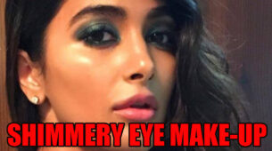 Pooja Hedge And Her Shimmery Eye Makeup