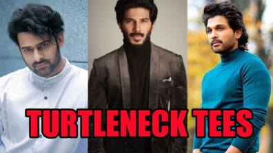 Prabhas Vs Dulquer Salmaan Vs Allu Arjun: Who Carries Turtleneck Tees Well?