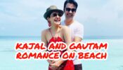 Private Photos: Kajal Aggarwal and Gautam Kitchlu’s honeymoon romance on the beach