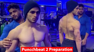 [Puncchbeat 2 Update] Priyank Sharma looks fit in bare body, prepares for Puncchbeat 2