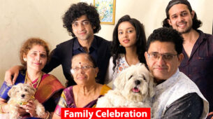 [Photos] RadhaKrishn Diwali Chemistry: Sumedh Mudgalkar and Mallika Singh smile and celebrate with family, look divine together