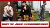 Ranveer Singh, Vicky Kaushal, Shahid Kapoor: Inspiring gym workout moments