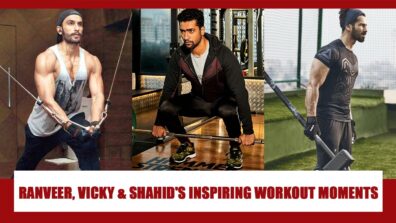 Ranveer Singh, Vicky Kaushal, Shahid Kapoor: Inspiring gym workout moments