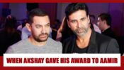 RARE MOMENT: When Akshay Kumar Gave Away His Award To Aamir Khan