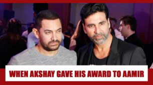 RARE MOMENT: When Akshay Kumar Gave Away His Award To Aamir Khan