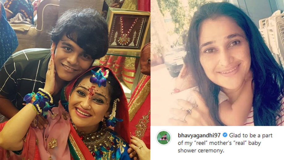 Rare unseen moment: Bhavya Gandhi aka Tapu at Disha Vakani aka Dayaben’s baby shower ceremony