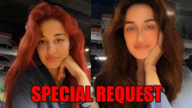 Red or brown beauty? Disha Patani’s special request to fans