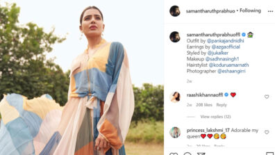 Samantha Akkineni’s Recycled Plastic Bottle Dress; Rashi Khanna Comments With ‘Heart’ Emoji