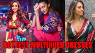 Sanaya Irani, Erica Fernandes, Anita Hassanandani: Actresses With Hottest Multihued Dresses