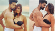 [Photos] Shirtless and bikini: Ravi Dubey and Nia Sharma get romantic on the beach