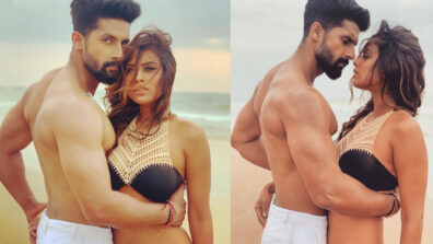 [Photos] Shirtless and bikini: Ravi Dubey and Nia Sharma get romantic on the beach