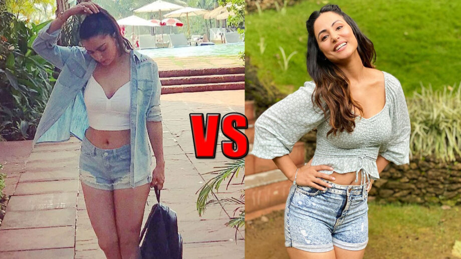 Shraddha Arya Or Hina Khan: Who Looks Hot In These Mini Hot Pants?