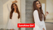 [Sunshine Girl] Naagin fame Surbhi Jyoti looks like a princess in white dress
