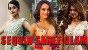 Surbhi Jyoti, Jennifer Winget And Shrenu Parikh’s Glamorous Look In Sequin Saree Will Leave You Amazed
