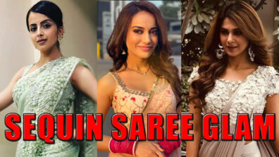 Surbhi Jyoti, Jennifer Winget And Shrenu Parikh’s Glamorous Look In Sequin Saree Will Leave You Amazed