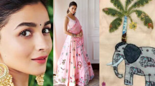 Take A Look At The Creative Lehenga Of Alia Bhatt Which Took 4 Months To Make