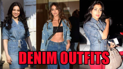 Tamannaah Bhatia, Ileana D’cruz And Shriya Saran’s Denim Fashion Sets Instagram On Fire; See Pics