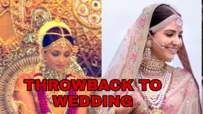 Throwback To The Wedding Looks Of Aishwarya Rai Bachchan and Anushka Sharma