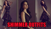 Times When Nora Fatehi Sparkled In Shimmer Outfits