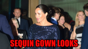 Top 6 Sequin Gown Looks Of Megan Markle