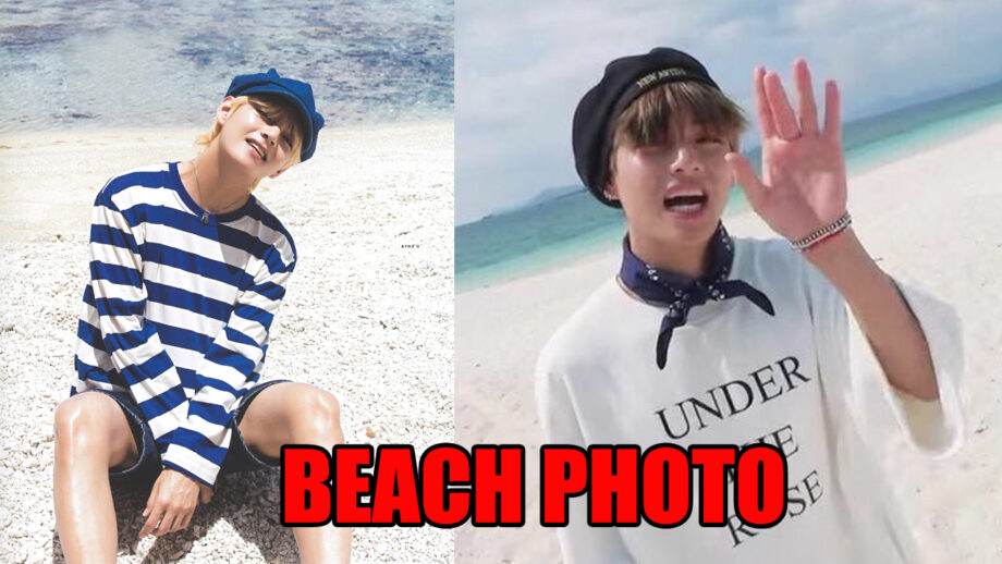 Unseen Beach Photos Of BTS V aka Kim Tae-hyung 4