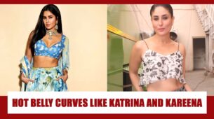 Want hot belly curves like Katrina Kaif and Kareena Kapoor Khan? Take inspiration from these photos below