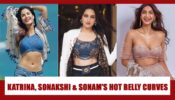 Want Hot Belly Curves Like Katrina Kaif, Sonakshi Sinha And Sonam Kapoor? Take Inspiration From The Photos Below