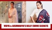 Want Hot Belly Curves Like Vidya Balan And Aishwarya Rai To Flaunt In Saree? Take Inspiration From These Photos Below