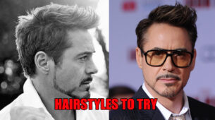 Want To Experiment? Try These Hairstyles Like Robert Downey Jr