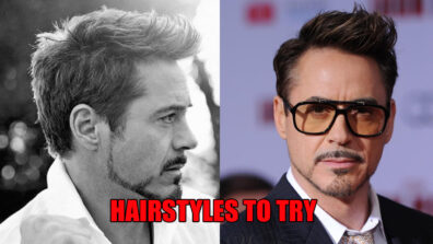 Want To Experiment? Try These Hairstyles Like Robert Downey Jr