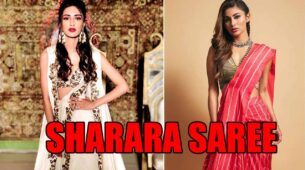Want To Look Gorgeous In Sharara Saree: Take Some Tips From Erica Fernandes And Mouni Roy