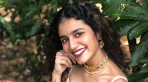 Watch Red Hot Priya Prakash Varrier Sing Channa Mereya In Her Latest Glittery Saree, Click Here For The Video