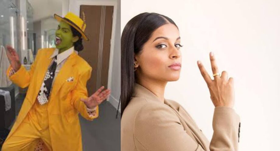 What is Lilly Singh's secret connection with 'The Mask' actor Jim Carrey?