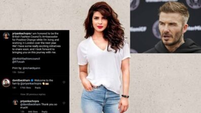 What is Priyanka Chopra’s unknown and secret connection with footballer David Beckham?