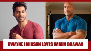 When Dwayne Johnson aka The Rock SHOWED HIS LOVE for Varun Dhawan