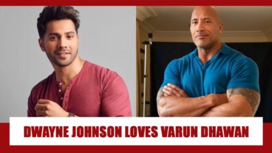 When Dwayne Johnson aka The Rock SHOWED HIS LOVE for Varun Dhawan