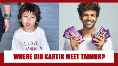 Where Did Kartik Aaryan Meet Taimur Ali Khan For The First Time? Know The HILARIOUS Story