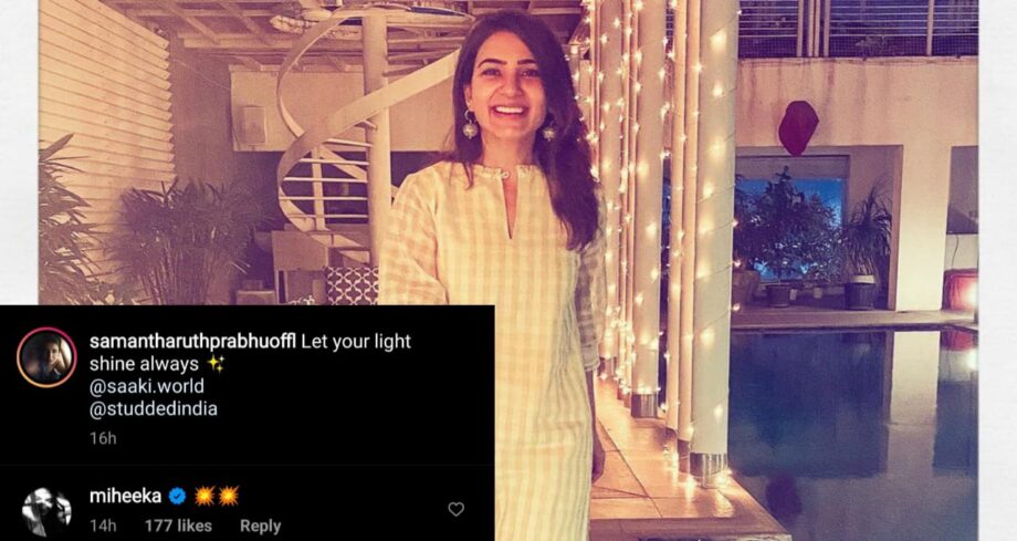 Why is Rana Daggubati's wife Miheeka Bajaj praising Samantha Akkineni?