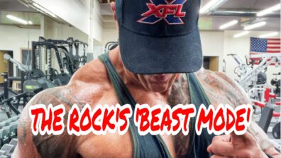 Workout Goals: Dwayne Johnson aka The Rock flaunts his ‘beast mode’ physique, fans go crazy