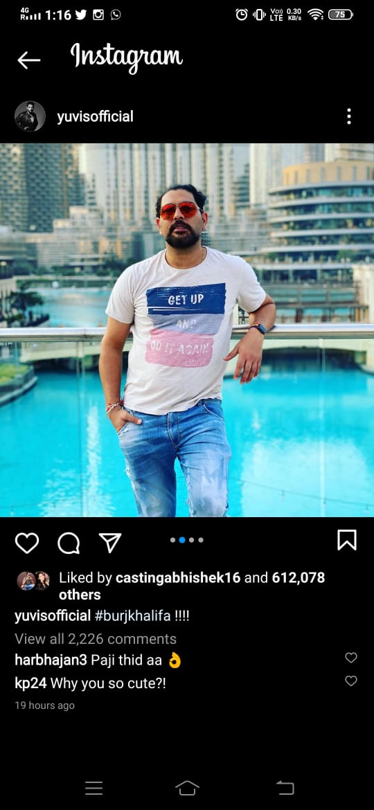 Yuvraj Singh shares his 'Burf Khalifa' moment, Kevin Pietersen leaves cheeky reply