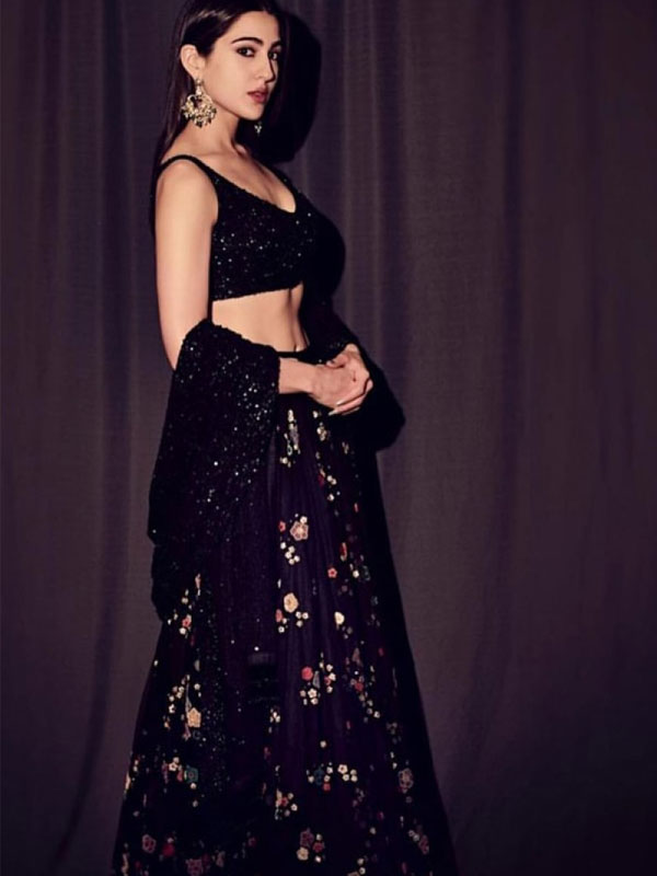 Katrina Kaif, Sara Ali Khan To Ananya Panday: 5 Times Actresses Showed Us The Hottest Way To Style Your Black Lehenga - 3