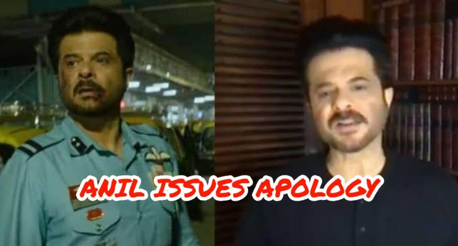 AK Vs AK Controversy: Anil Kapoor issues an apology to Indian Air Force