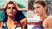 Alexandra Daddario hits the beach, check out the pictures now.
