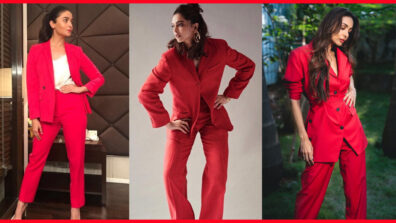 Alia Bhatt, Deepika Padukone Or Malaika Arora: Hottest Bollywood Stars Who Gave Us Cues On How To Style Red Pantsuits