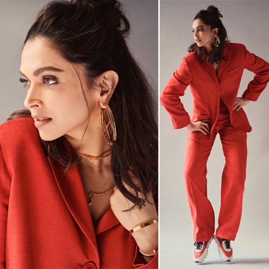 Alia Bhatt, Deepika Padukone Or Malaika Arora: Hottest Bollywood Stars Who Gave Us Cues On How To Style Red Pantsuits - 2