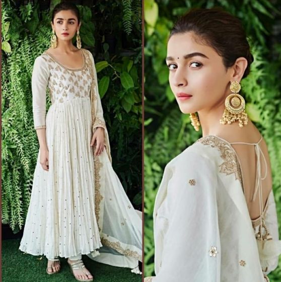 Alia Bhatt, Sonakshi Sinha & Deepika Padukone: Hottest Actresses Who Swore Their Love To White Anarkali - 0