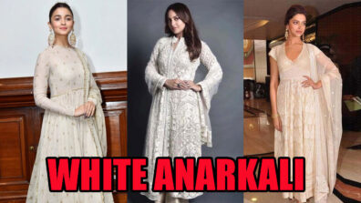 Alia Bhatt, Sonakshi Sinha & Deepika Padukone: Hottest Actresses Who Swore Their Love To White Anarkali