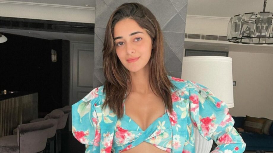 Ananya Panday is raising the degrees in her floral print OOTD!