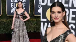 Anne Hathaway’s attractive Off Shoulder Gowns You Must Have In Your Wardrobe